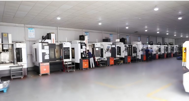 三优智能环形导轨加工车间