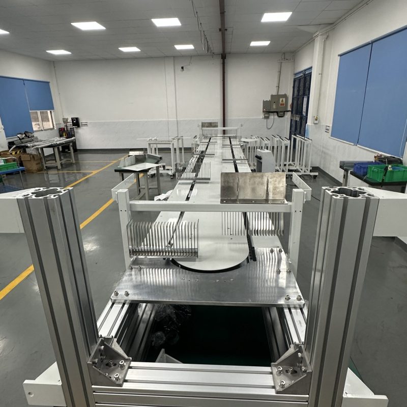 吊装环形导轨输送线